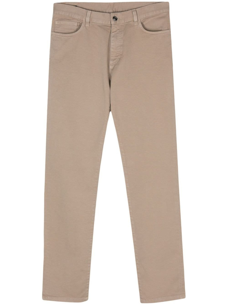 logo-patch trousers 1