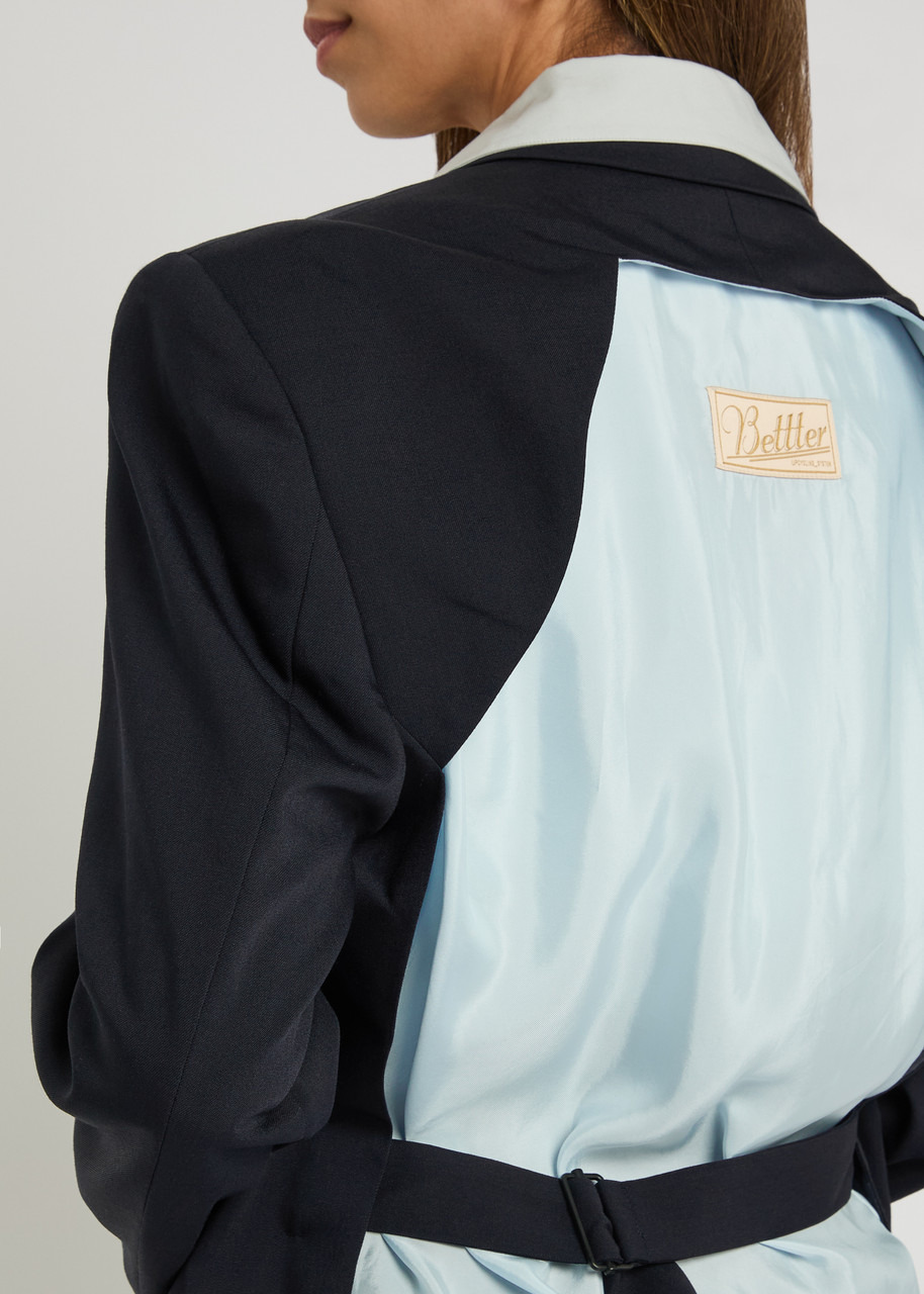 Bettter Ellis Panelled Wool-blend Blazer - 5