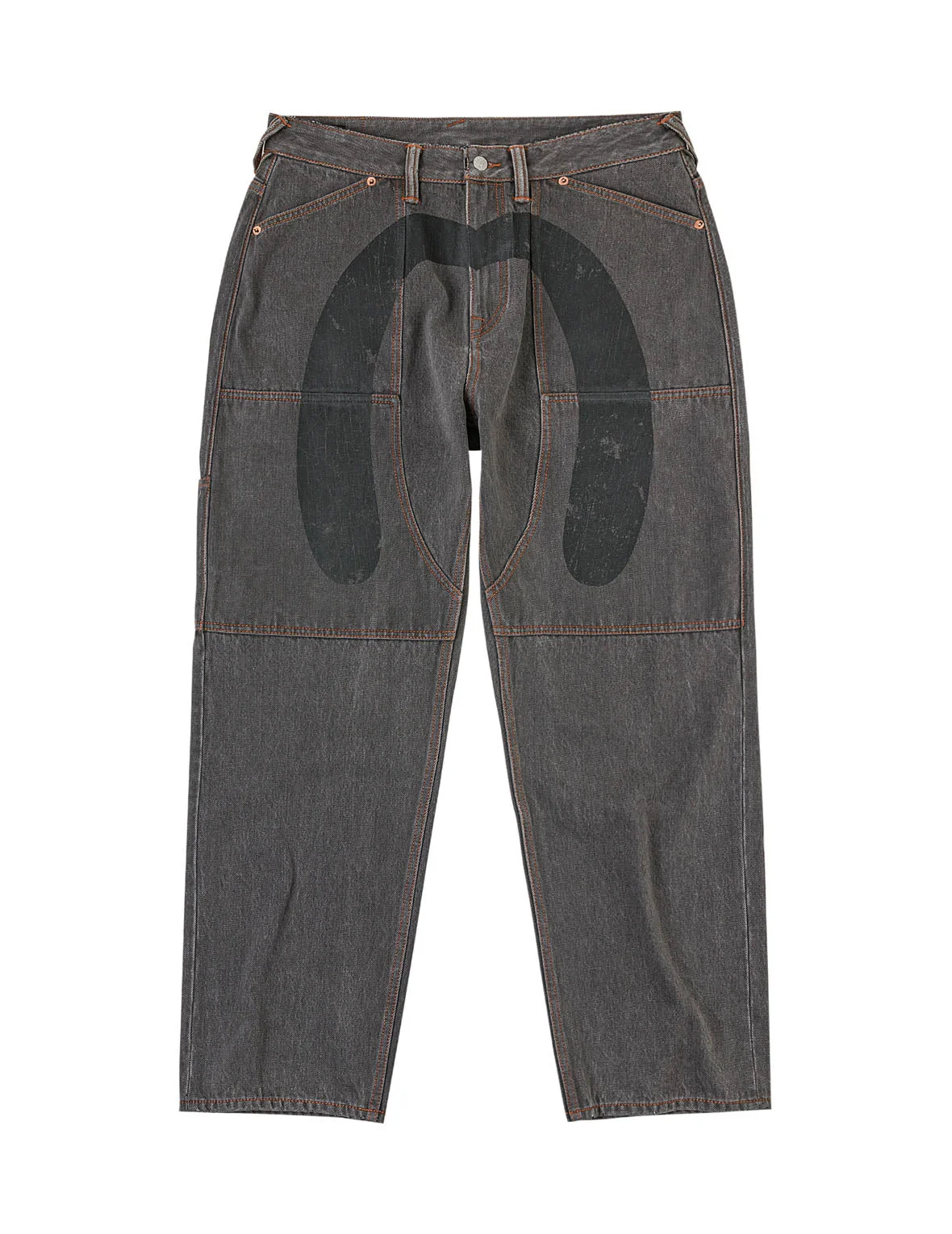 Daicock Pigment Dyed Side-pocket Jeans - 1