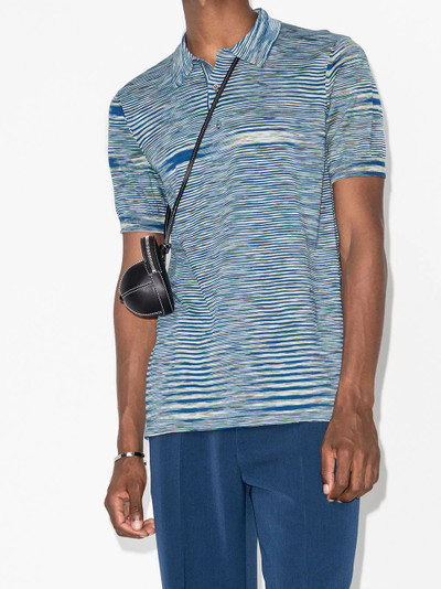 Missoni striped polo T-shirt outlook