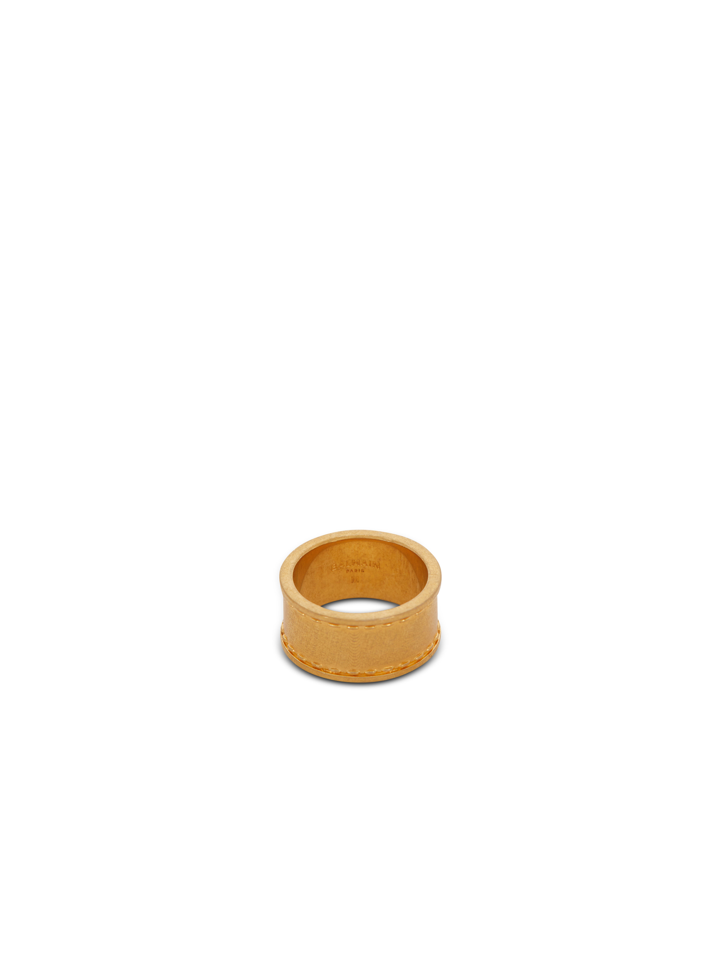 Balmain Signature tubular Ring - 3