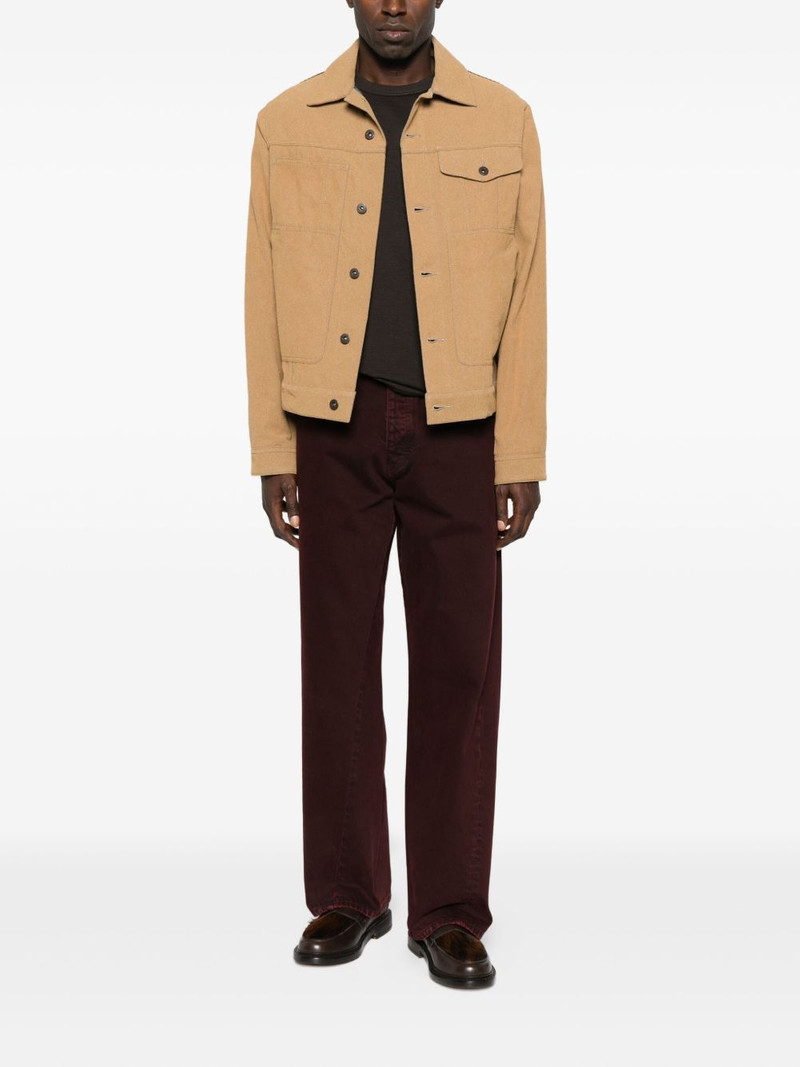 Junya Watanabe MAN curved-hem long-sleeves T-shirt outlook