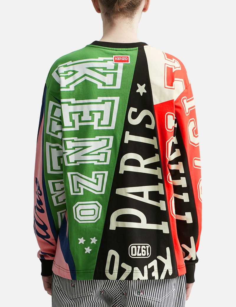 KENZO FLAGS CLASSIC LONG SLEEVE T-SHIRT 4