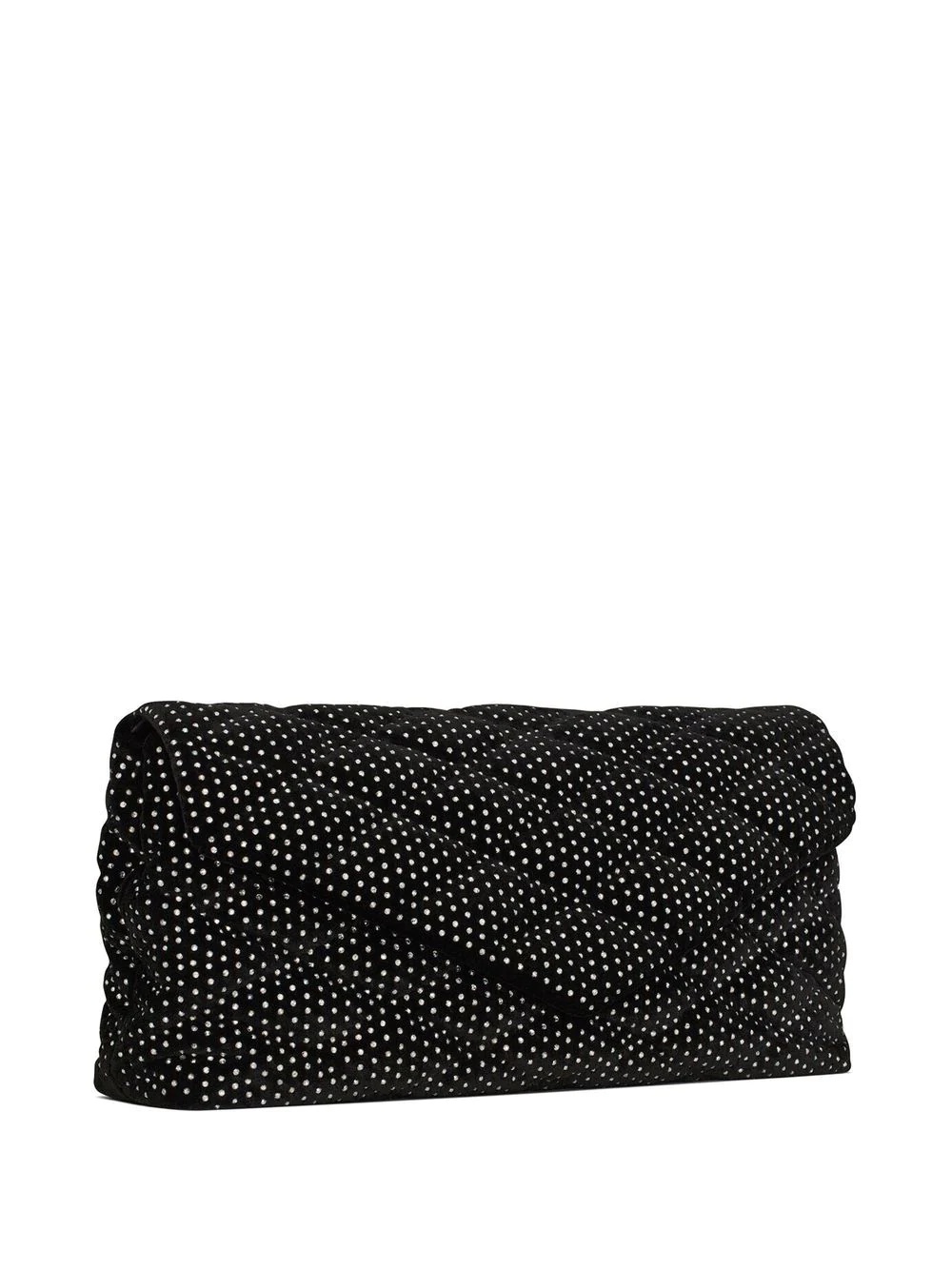 Sade polka-dot padded clutch bag - 5