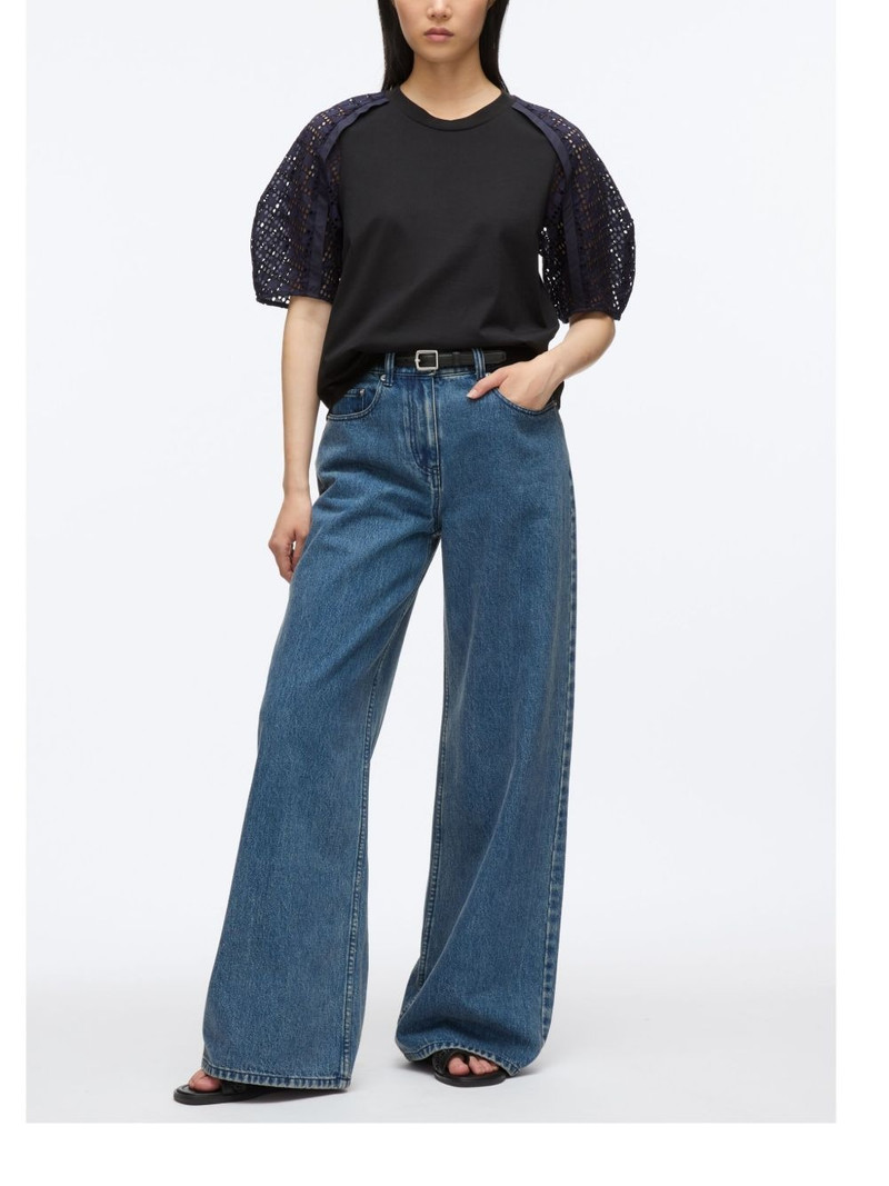3.1 Phillip Lim lace-panel top outlook