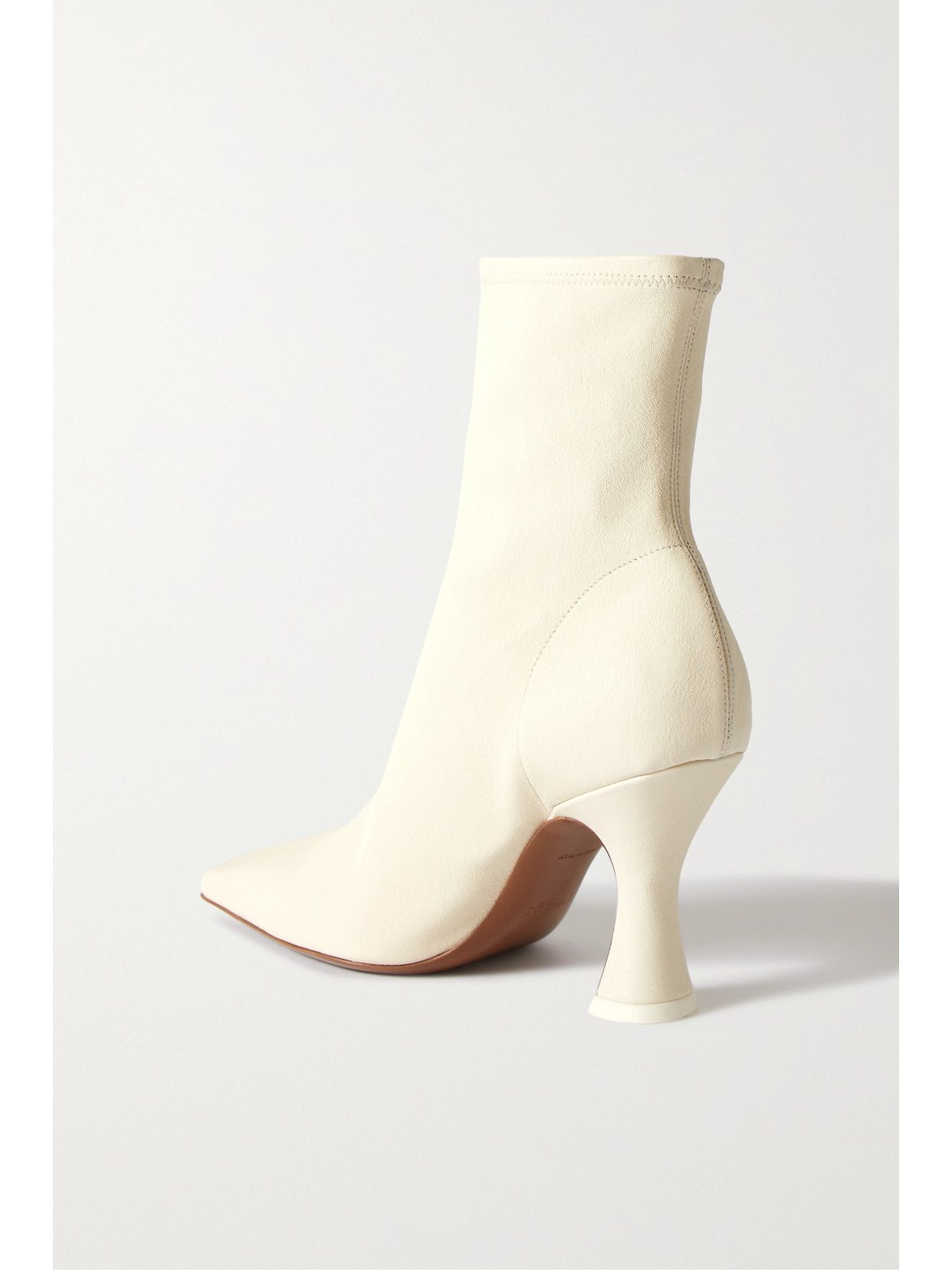 Ran Stretch-leather Ankle Boots - 3