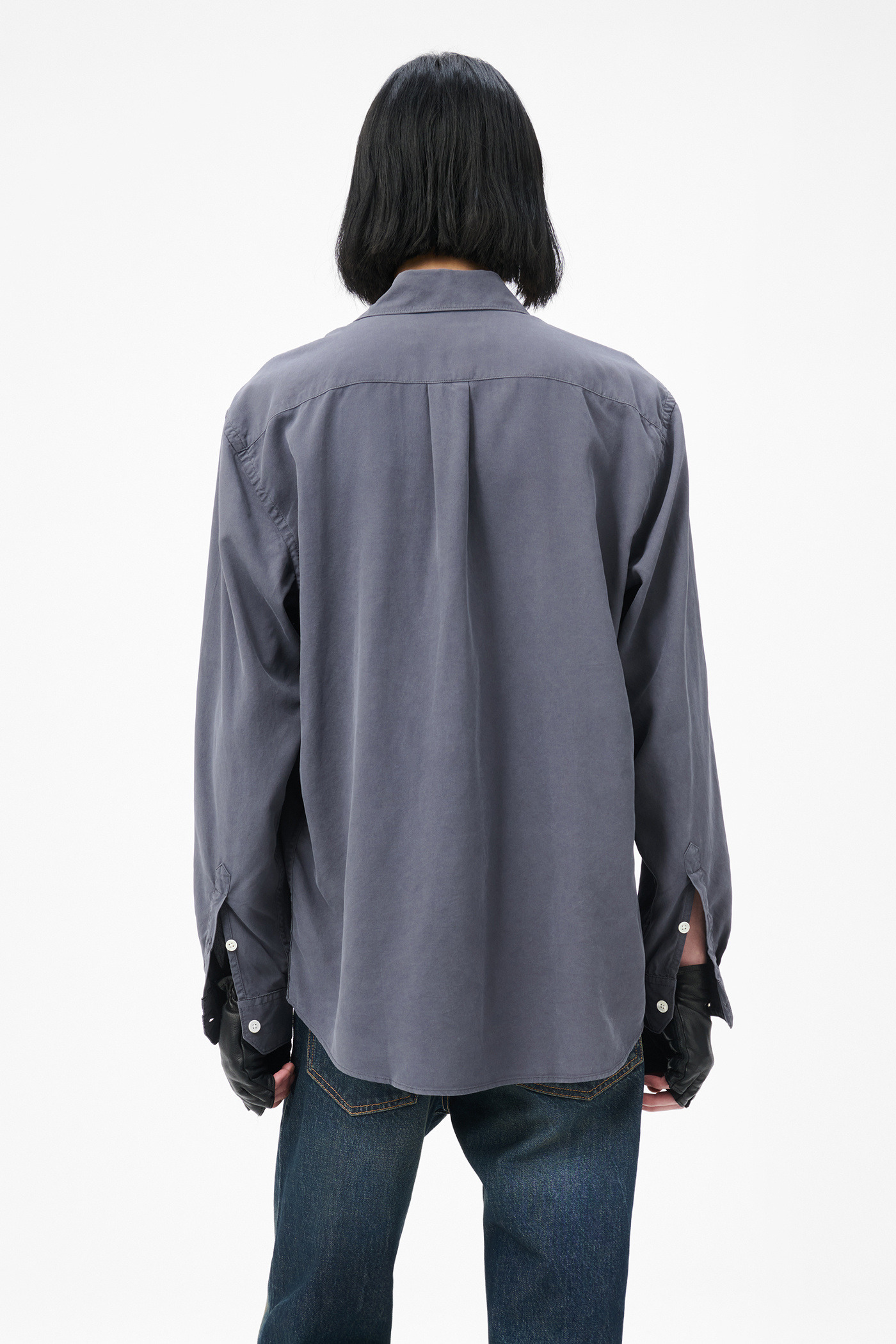 Initial Shirt Vintage Blue - 5