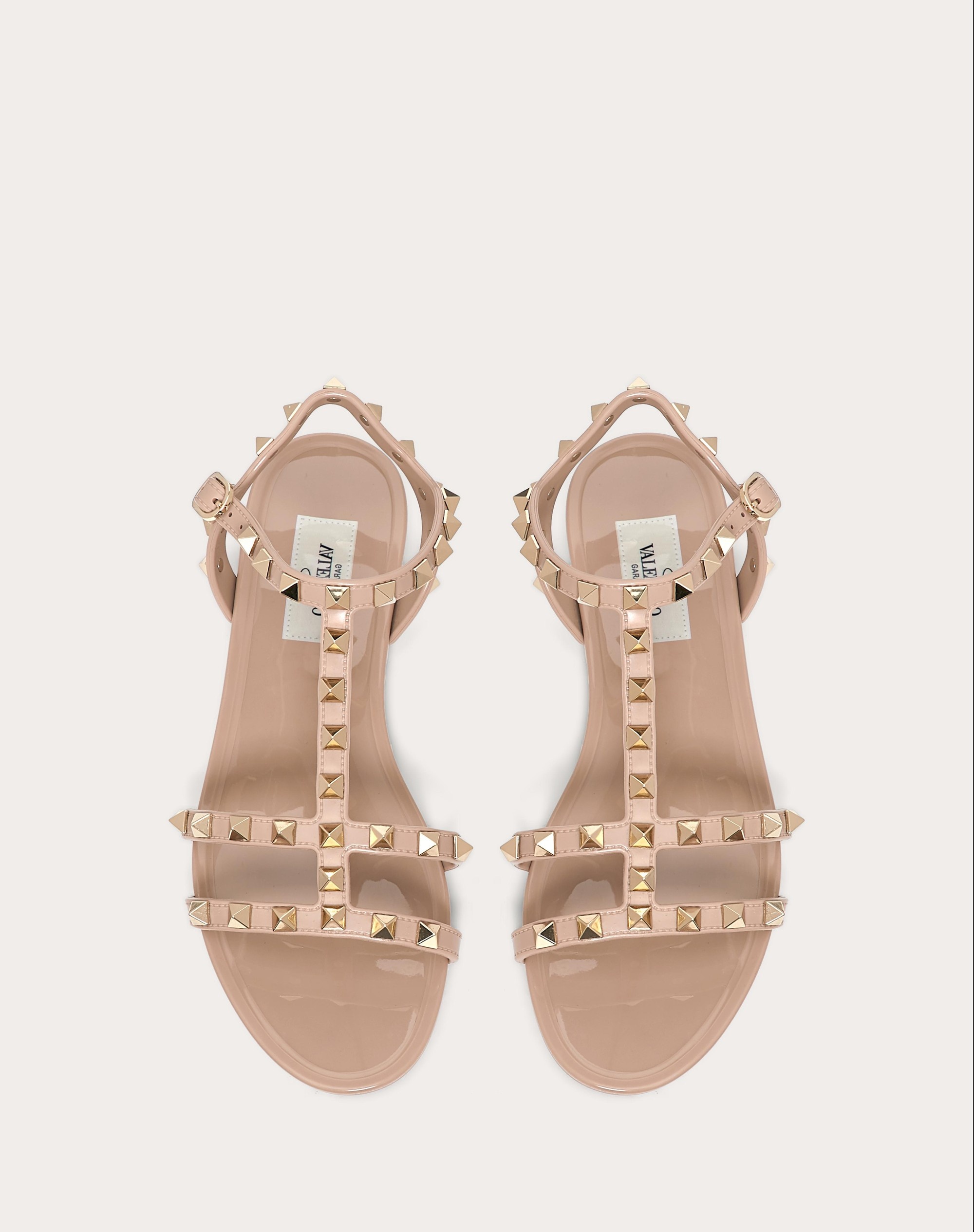 ROCKSTUD FLAT RUBBER SANDAL - 4
