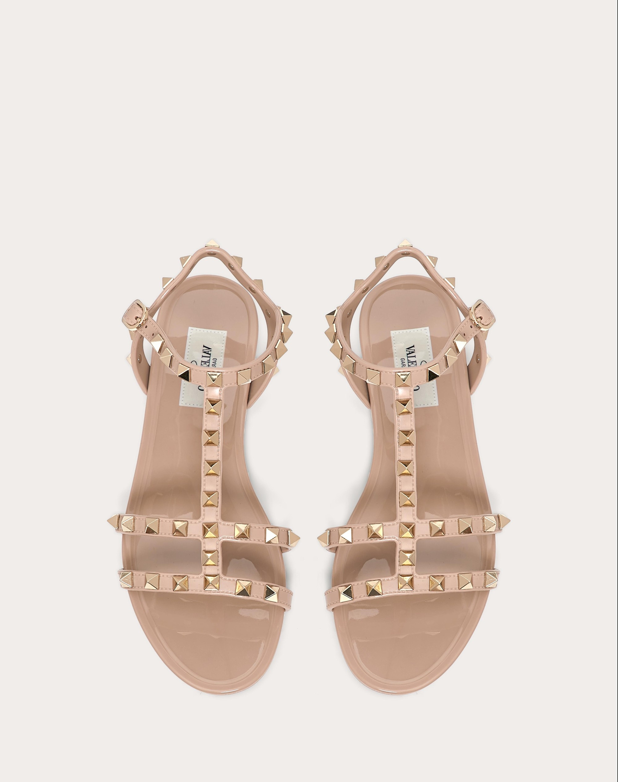 ROCKSTUD FLAT RUBBER SANDAL - 4