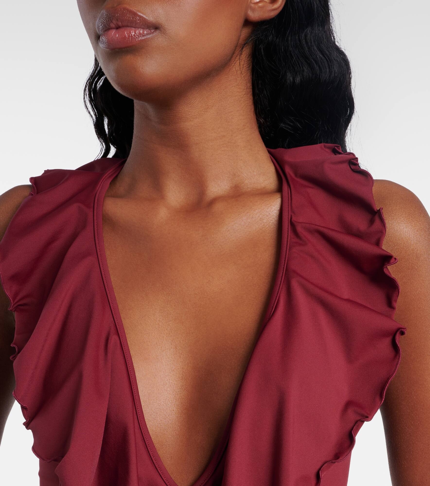 Ruffled swimsuit - 4