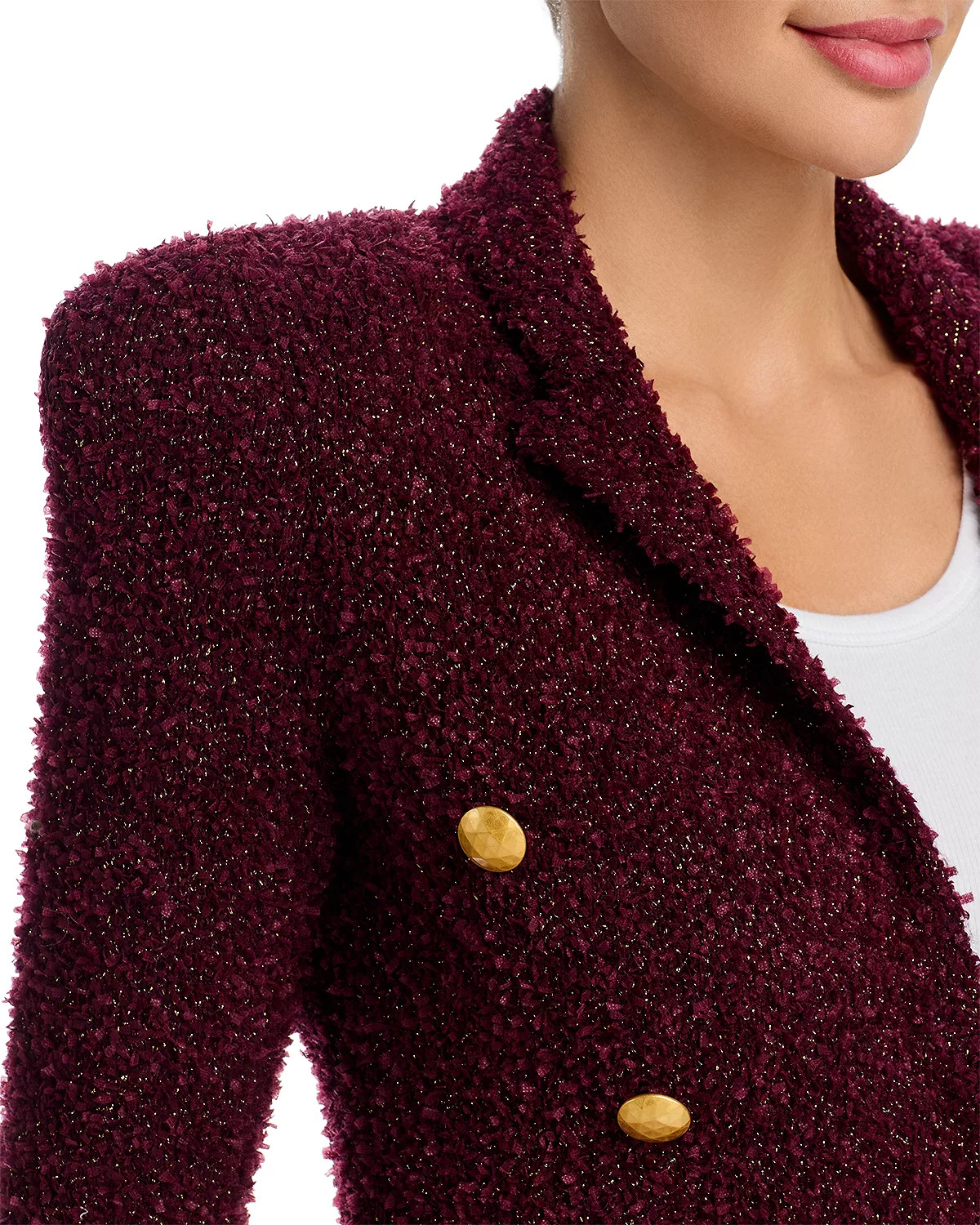 Bethany Knit Double Breasted Blazer - 6