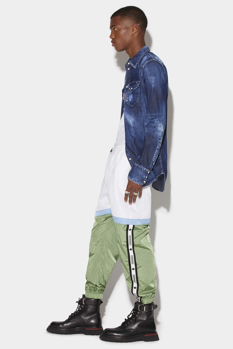 HYBRID SPORT TAPE TROUSERS - 1