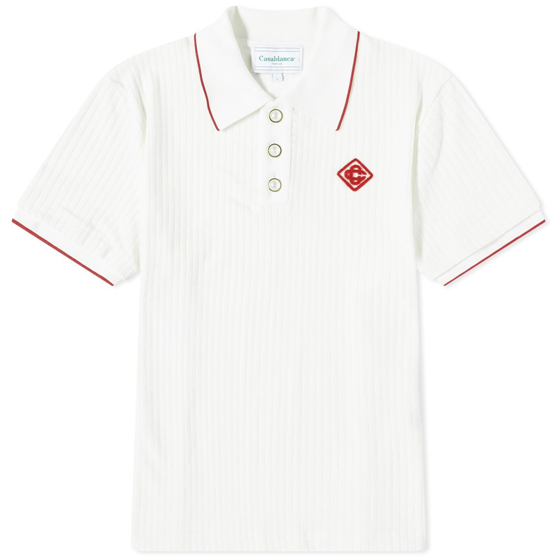 Casablanca Rib Velour Polo 1