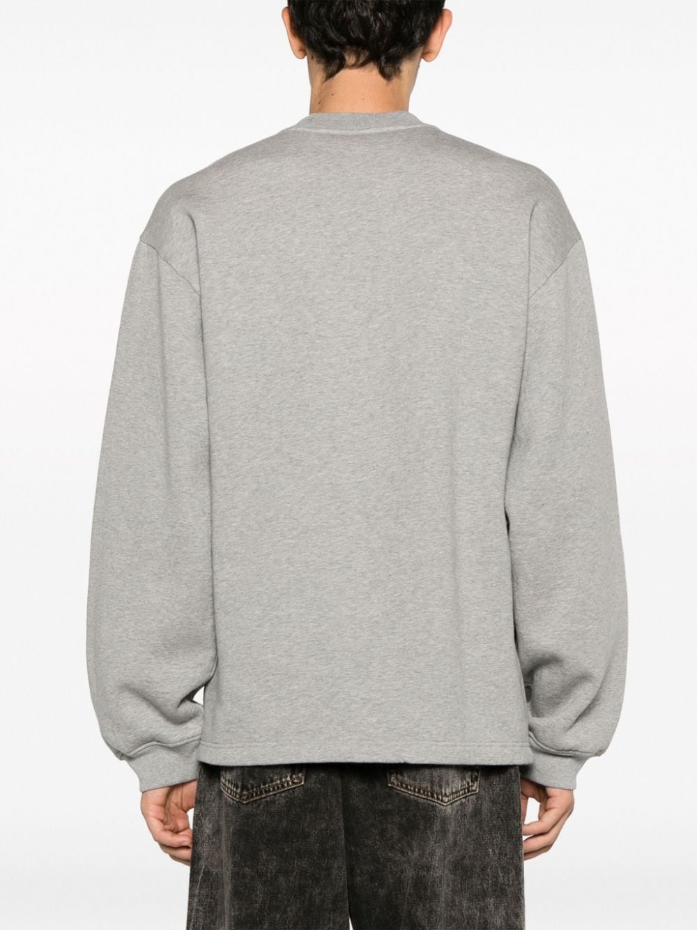Paris' Best distressed cotton sweatshirt - 5