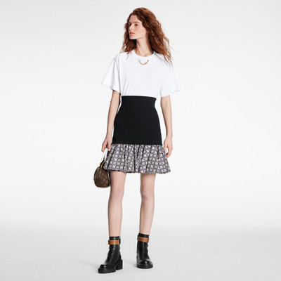 Louis Vuitton Geometric Monogram Flower Flounce Skirt outlook