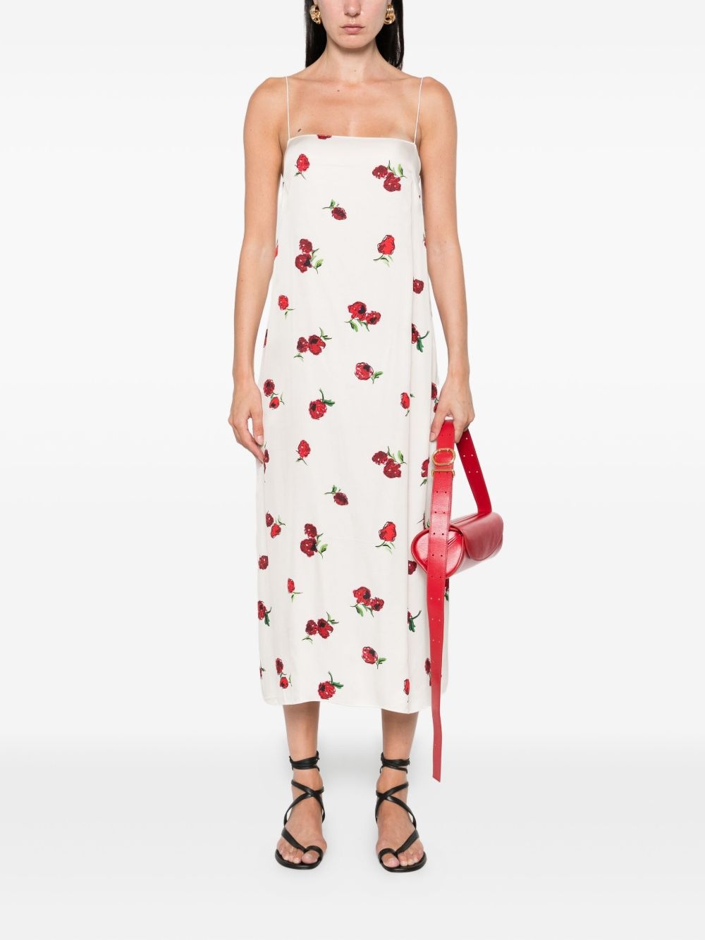 floral-print dress - 2
