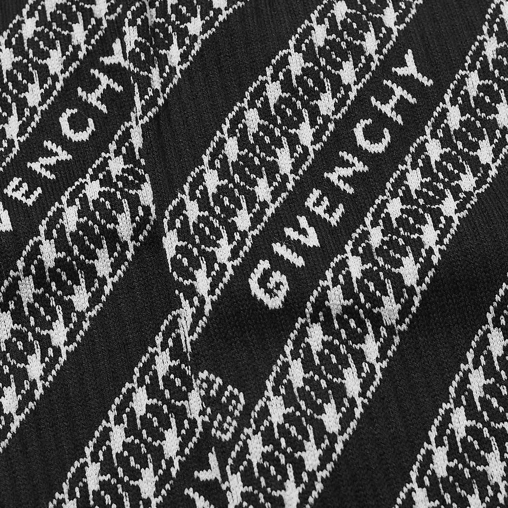 Givenchy Chain Logo Sock - 2