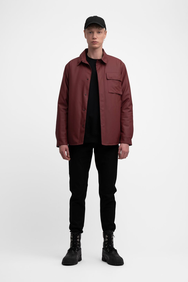 Stutterheim Ringen Winter Jacket Burgundy outlook