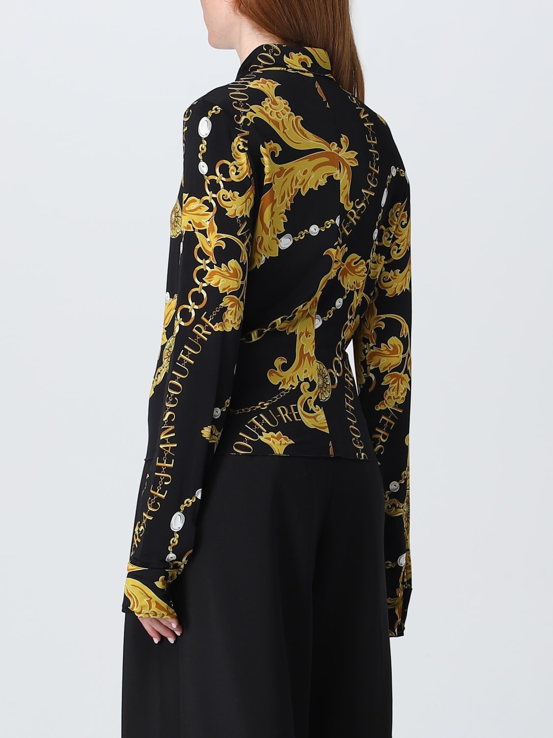 Versace Jeans Couture shirt in printed stretch viscose - 2