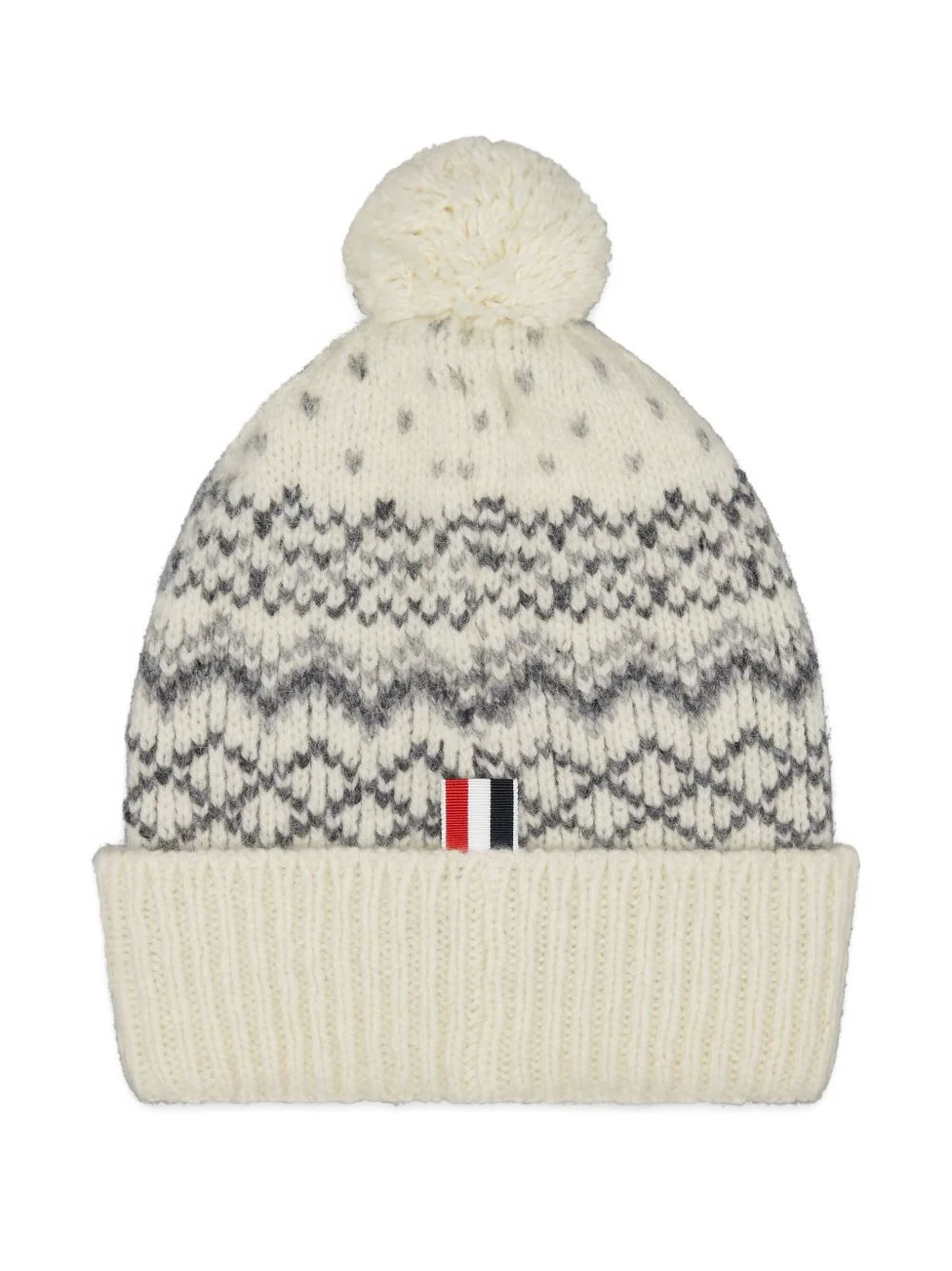 Fairisle Donegal tweed beanie - 1