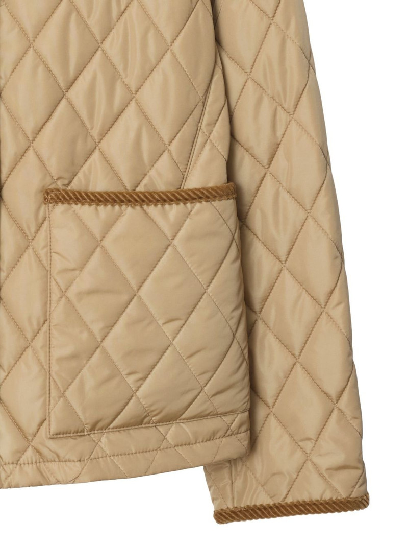 Burberry quilted jacket outlook