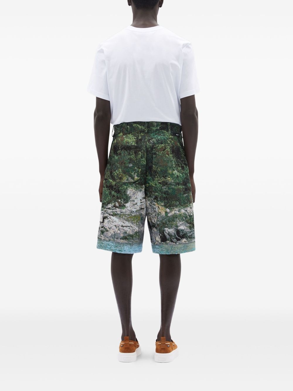 La Vedetta-print shorts - 4