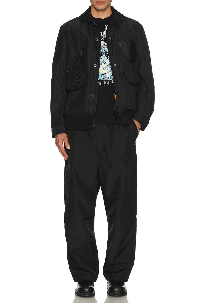 Junya Watanabe MAN Polyester Matte Cloth Pants outlook