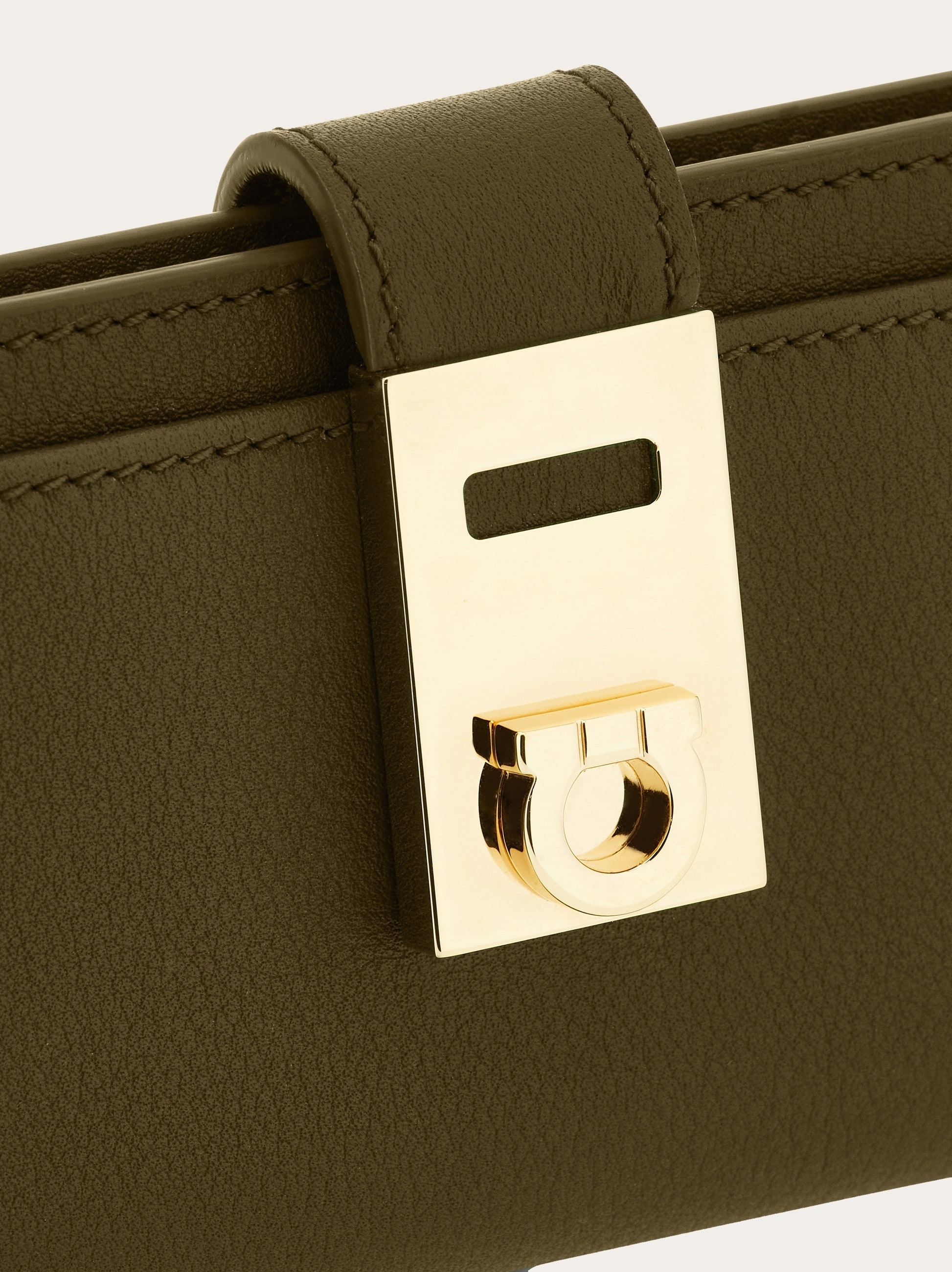 FERRAGAMO Hug two-tone credit card holder | REVERSIBLE