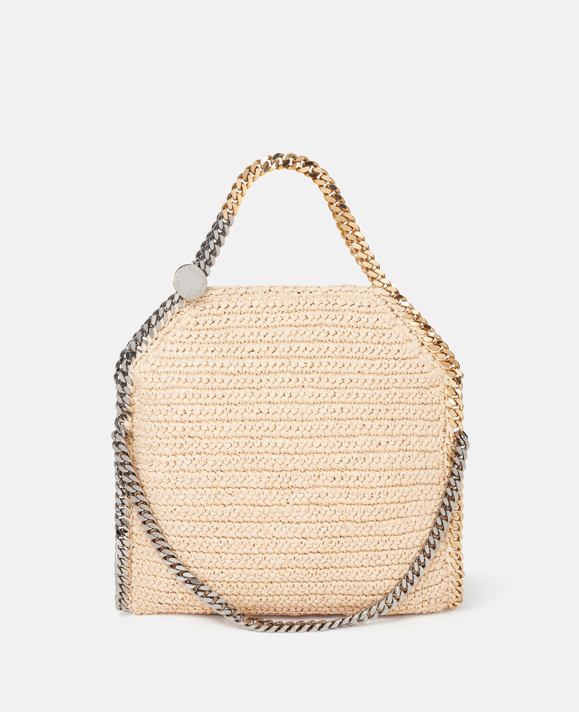 Falabella Raffia Fold-Over Tote - 1