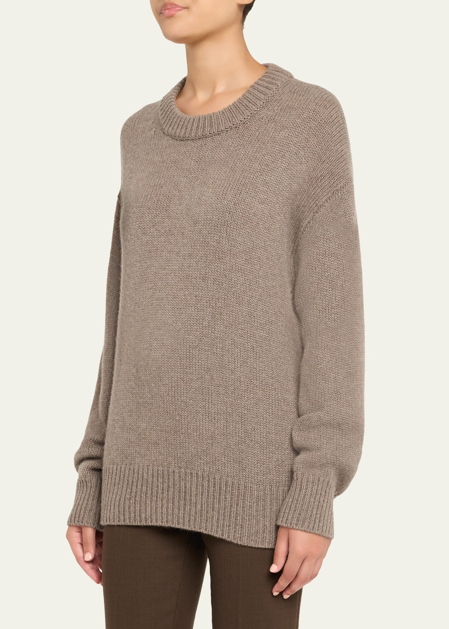Renske Cashmere Drop-Shoulder Sweater - 4