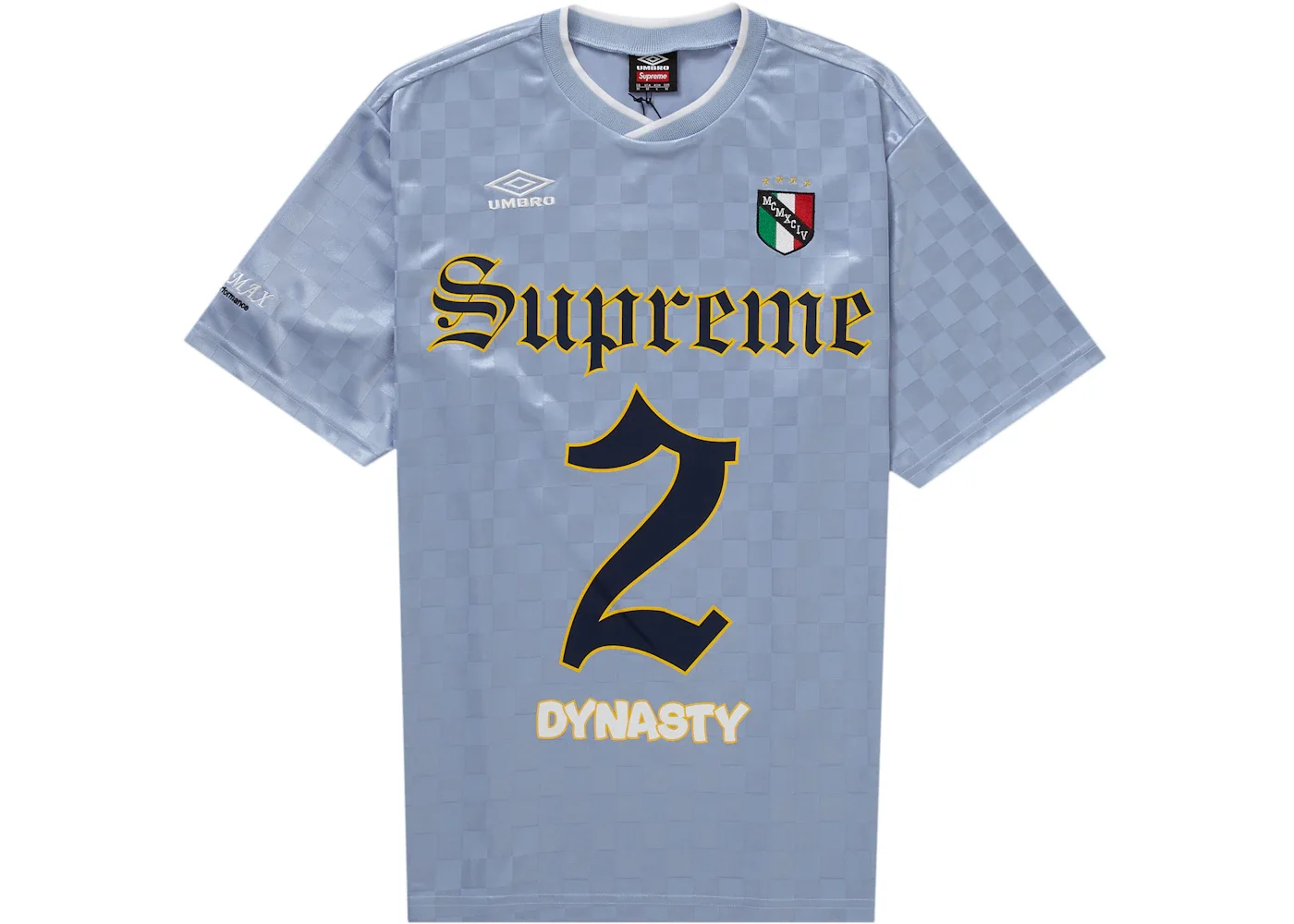 Supreme Umbro Soccer Jersey Light Blue - 1