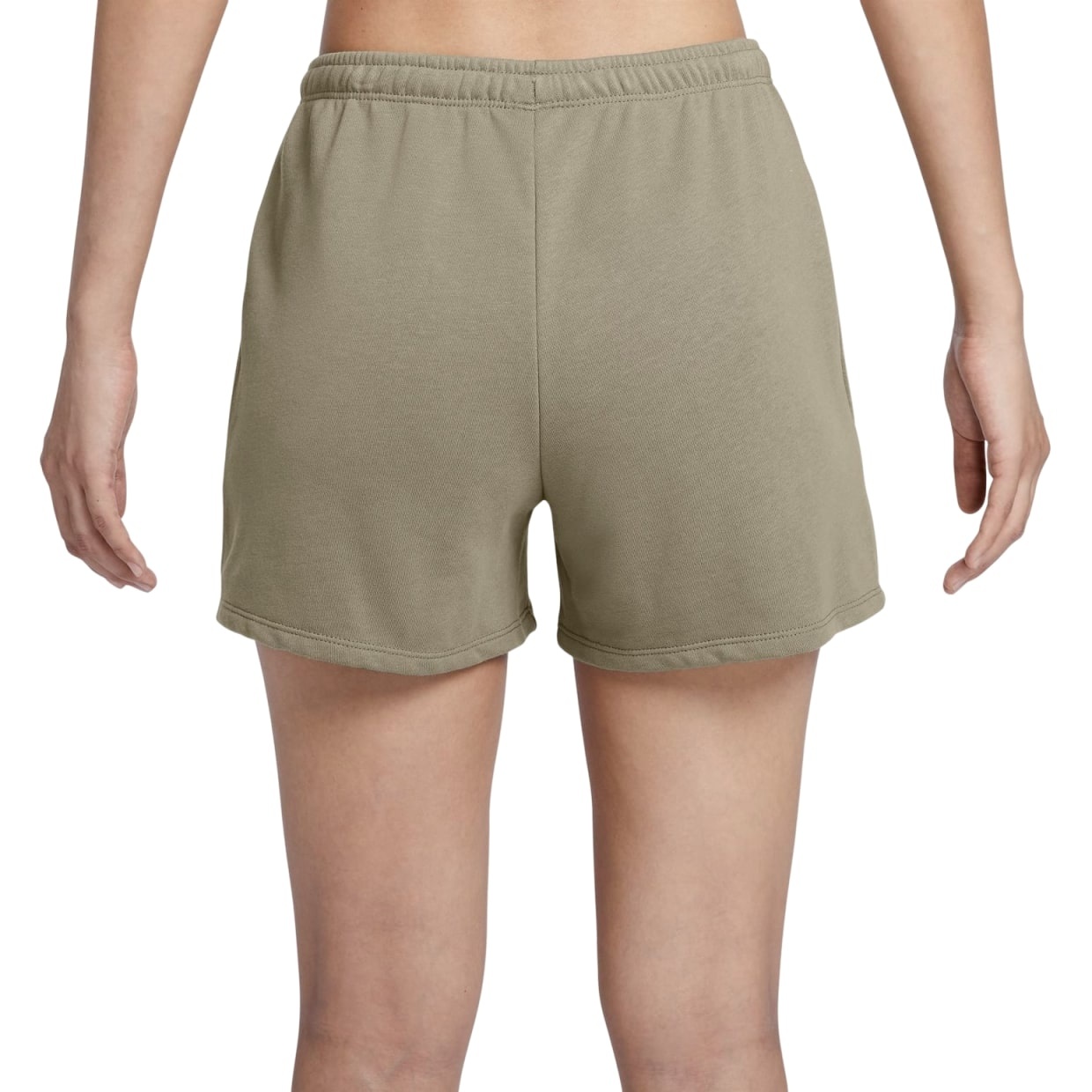 (WMNS) Nike Sportswear Chill Terry Mid-Rise 10cm French Terry Shorts Asia Sizing 'Light Army' HF6941 - 3