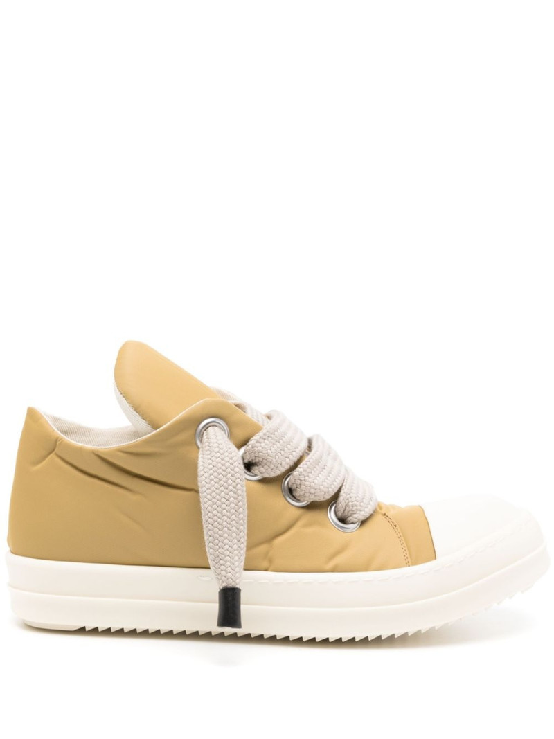 oversize-laces padded sneakers 1