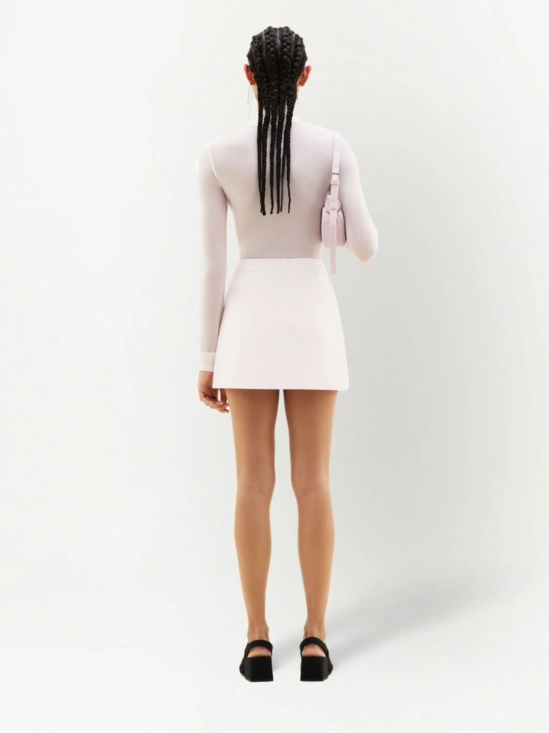 Reedition Vinyl Mini Skirt - 4
