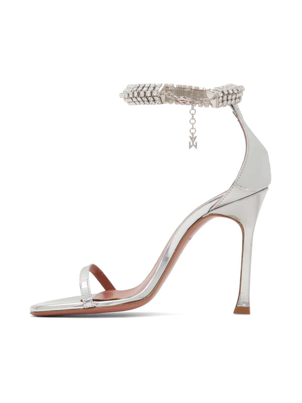 Silver Iman Sandal Heeled Sandals - 3