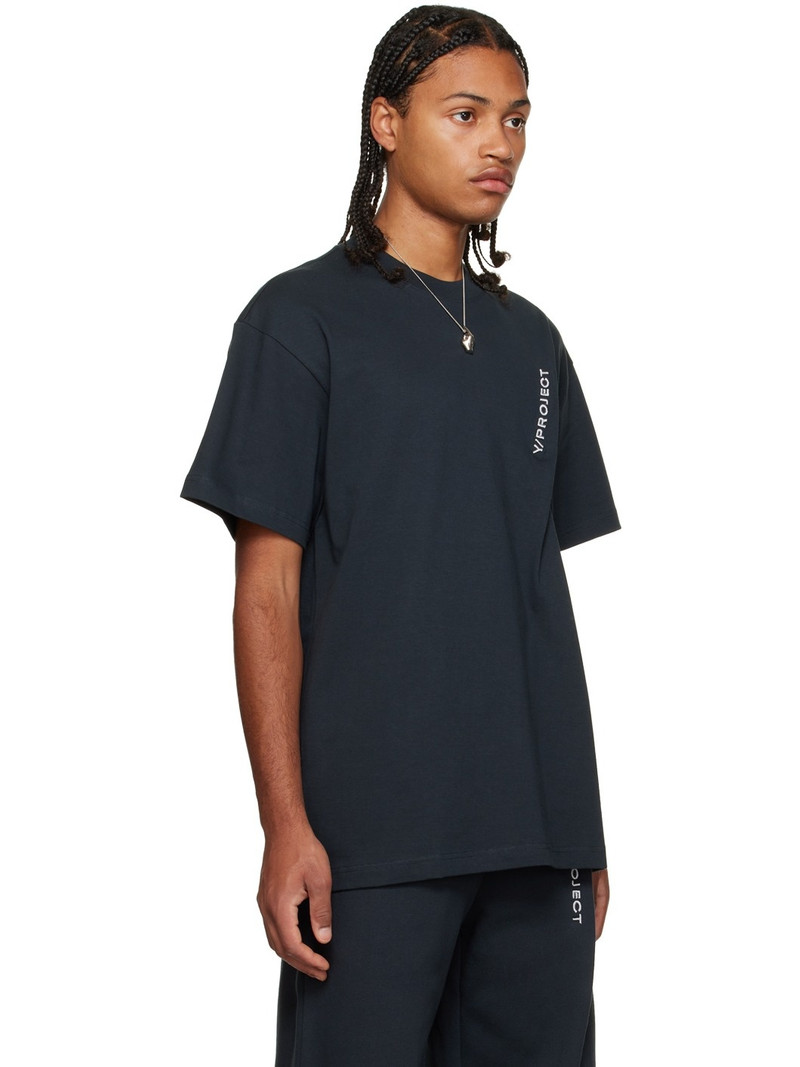 Y/Project Gray Pinched T-Shirt outlook