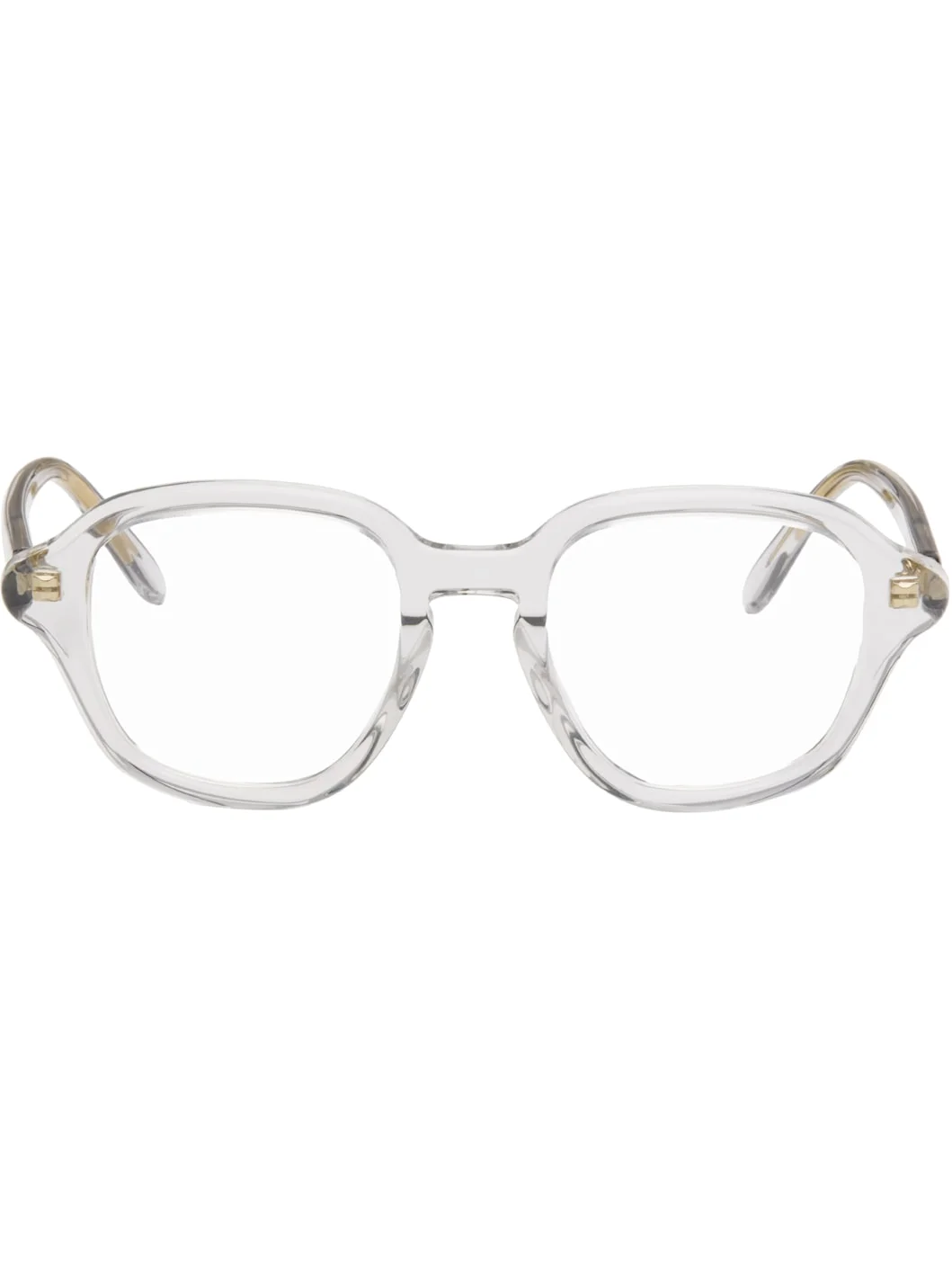 Transparent Slim Glasses - 1