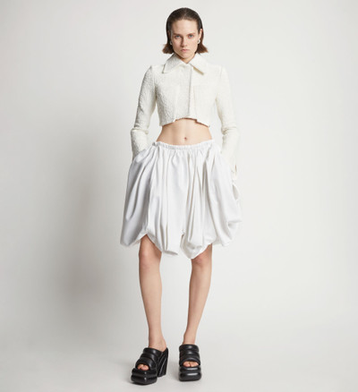Proenza Schouler Technical Cotton Voluminous Skirt outlook