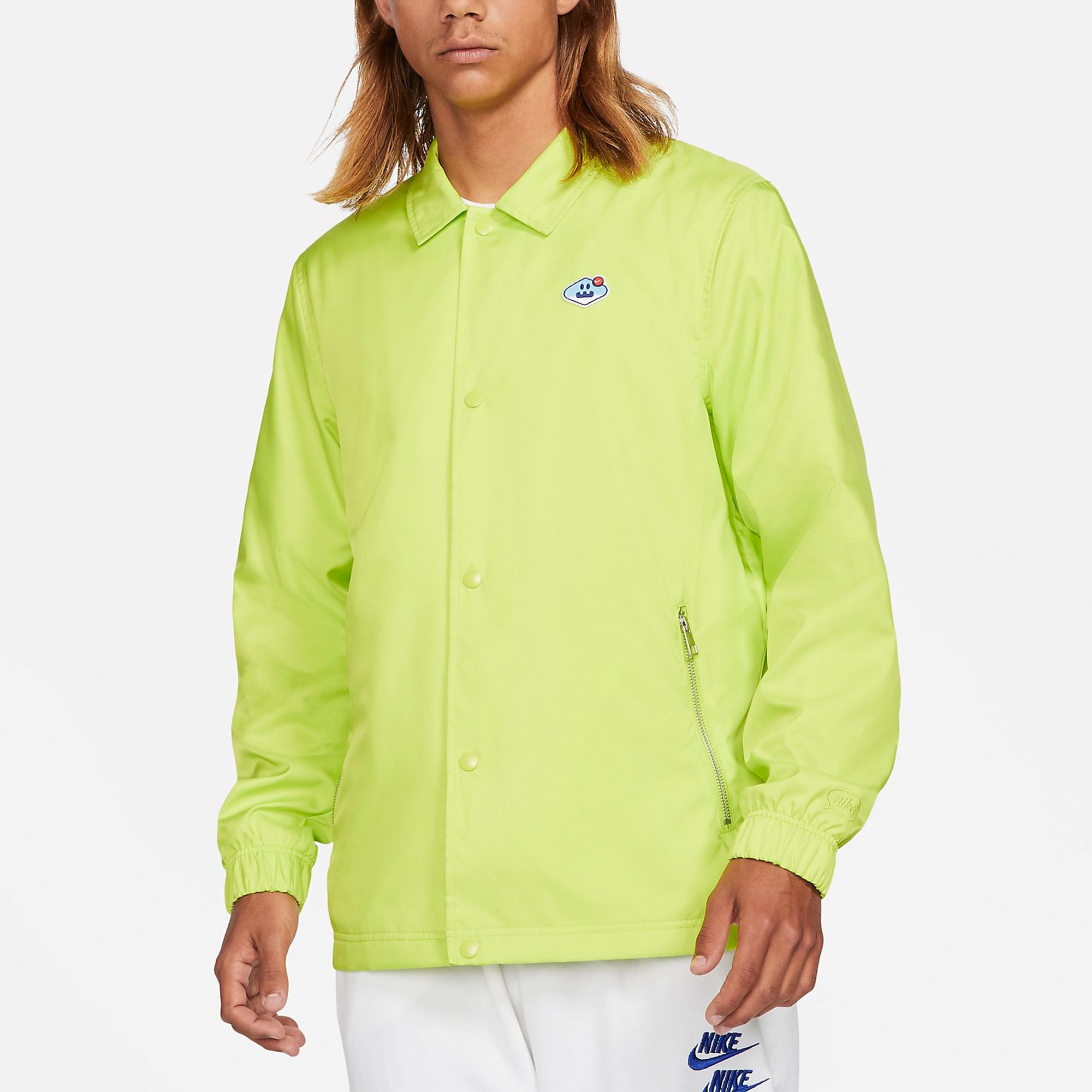 Nike Sportswear Airmoji Wvn JKT Jacket Teeth Green DA8735-389 - 4