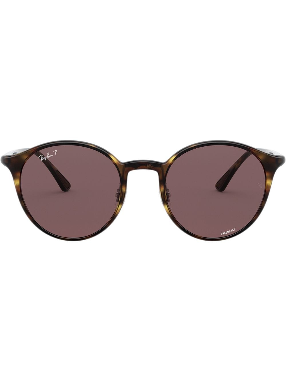 round tortoiseshell sunglasses - 1