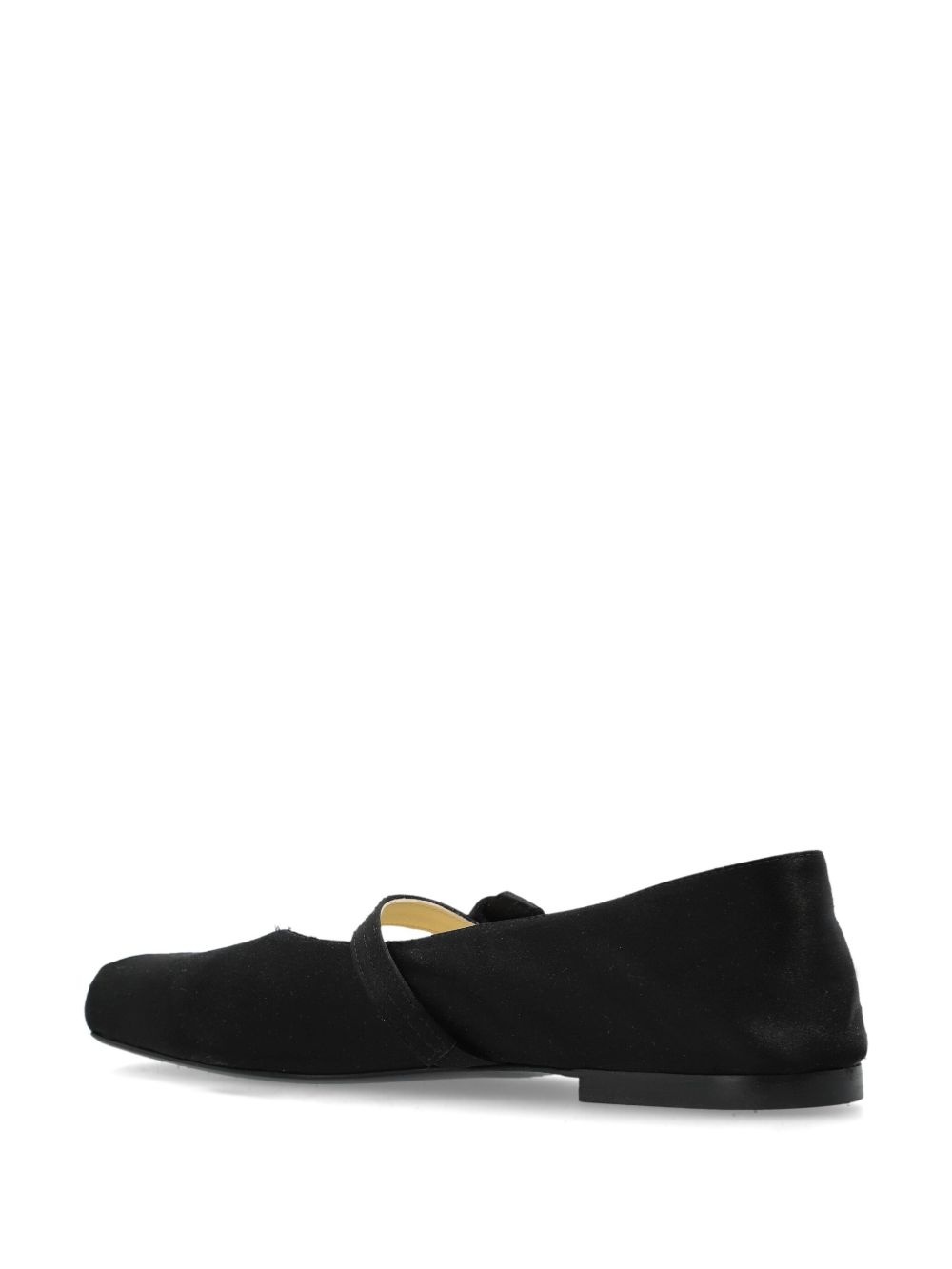 leather ballerina shoes - 3
