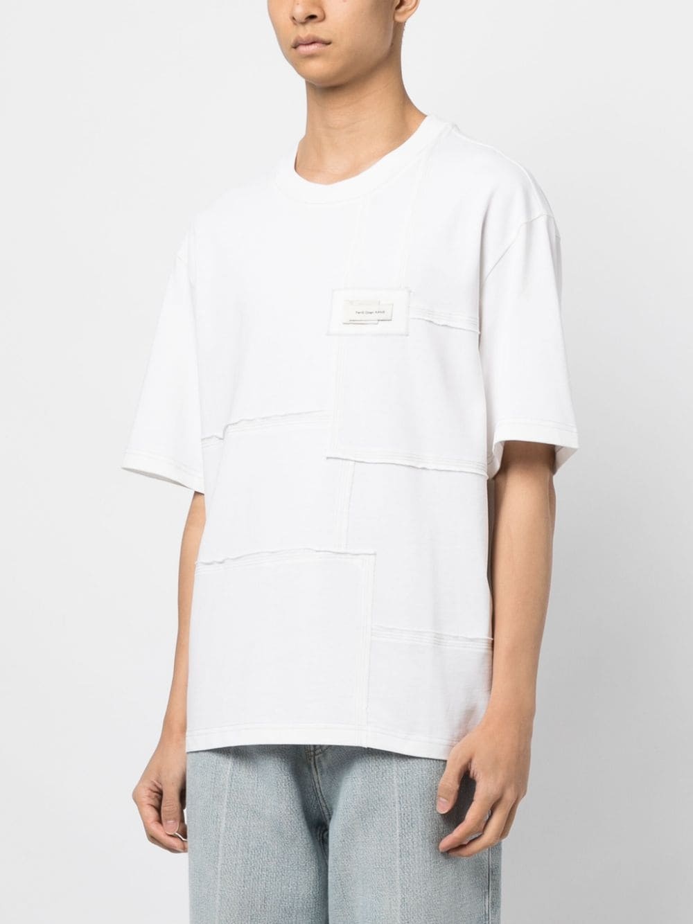 logo-patch T-shirt - 5