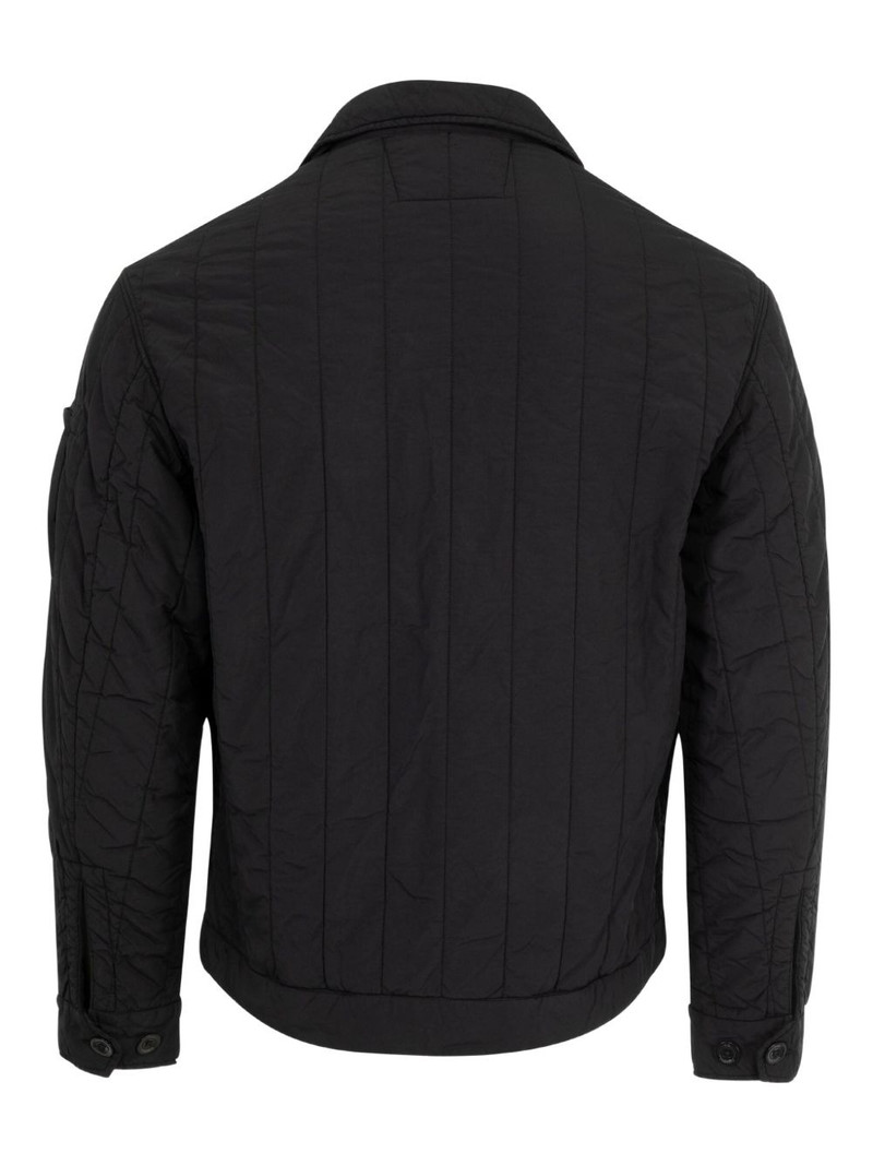 C.P. Company Lens-detail quilted jacket outlook