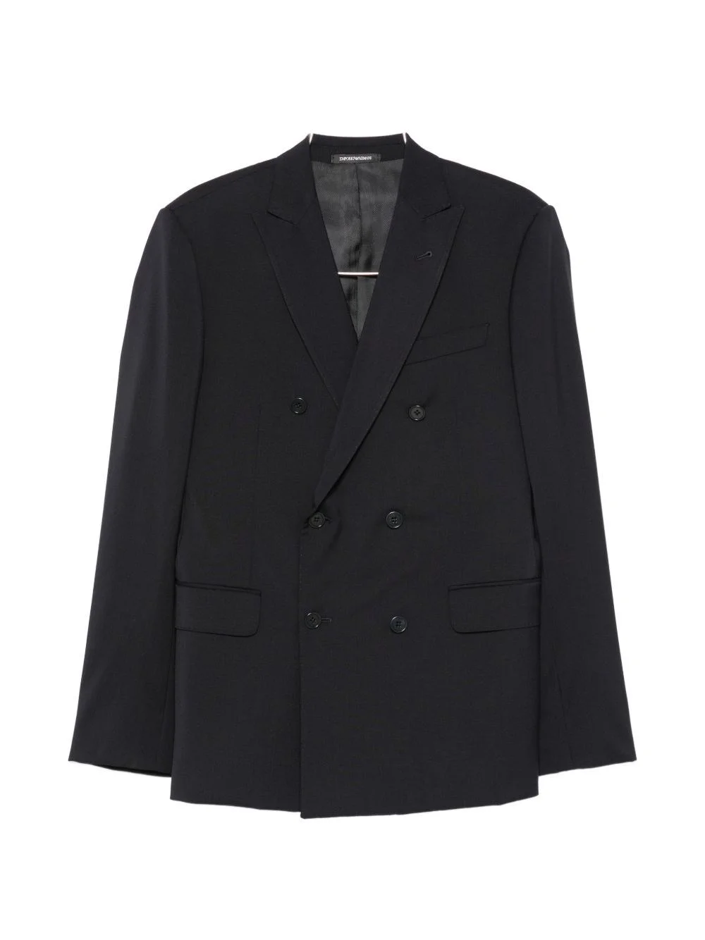 Wool double-breasted suit - 1
