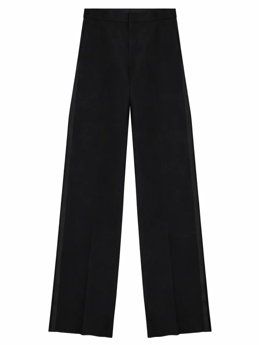 Balenciaga Wool Tuxedo Pants - 1