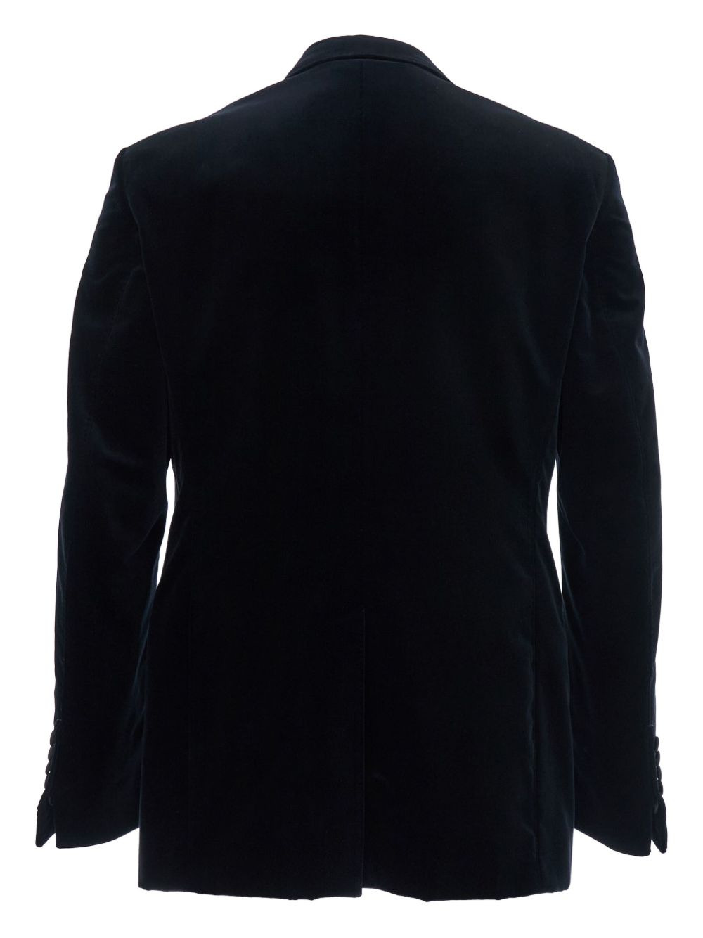 velvet peak-lapel tuxedo dinner jacket - 2