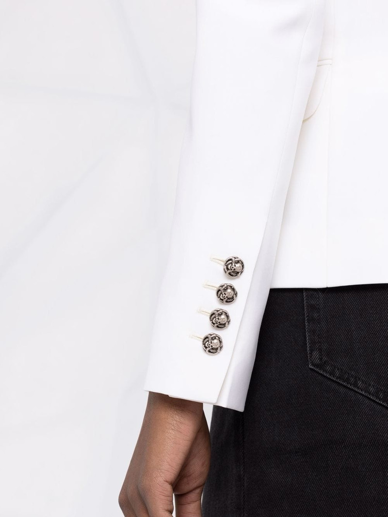 double-breasted fitted blazer 3