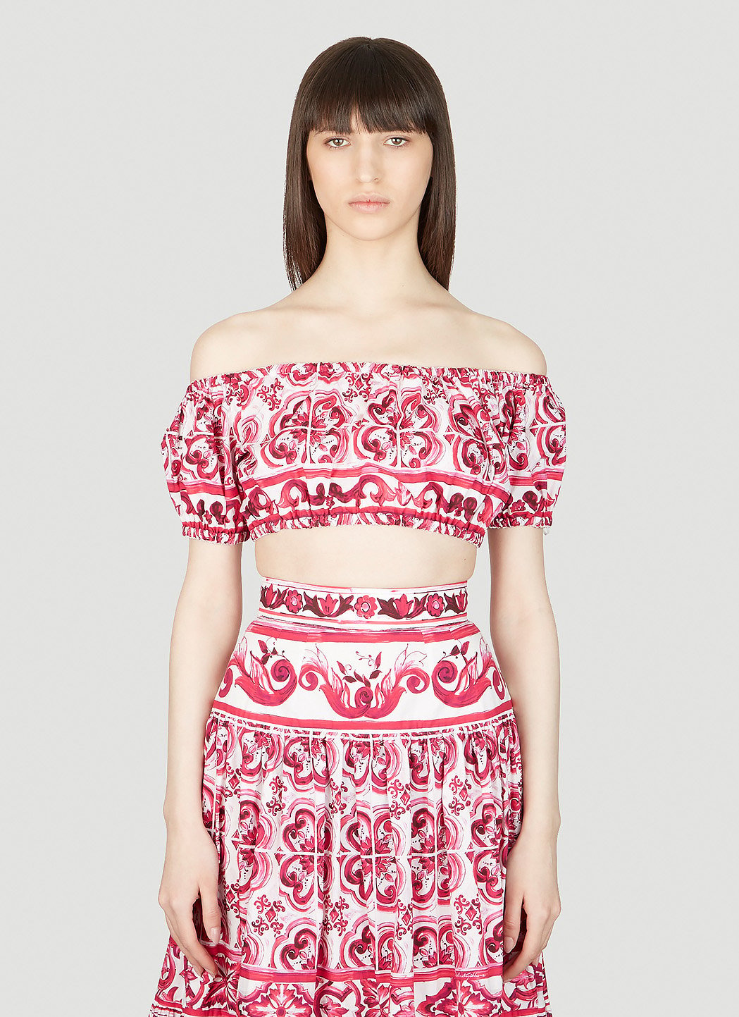 Dolce & Gabbana Women Majolica Print Top - 1