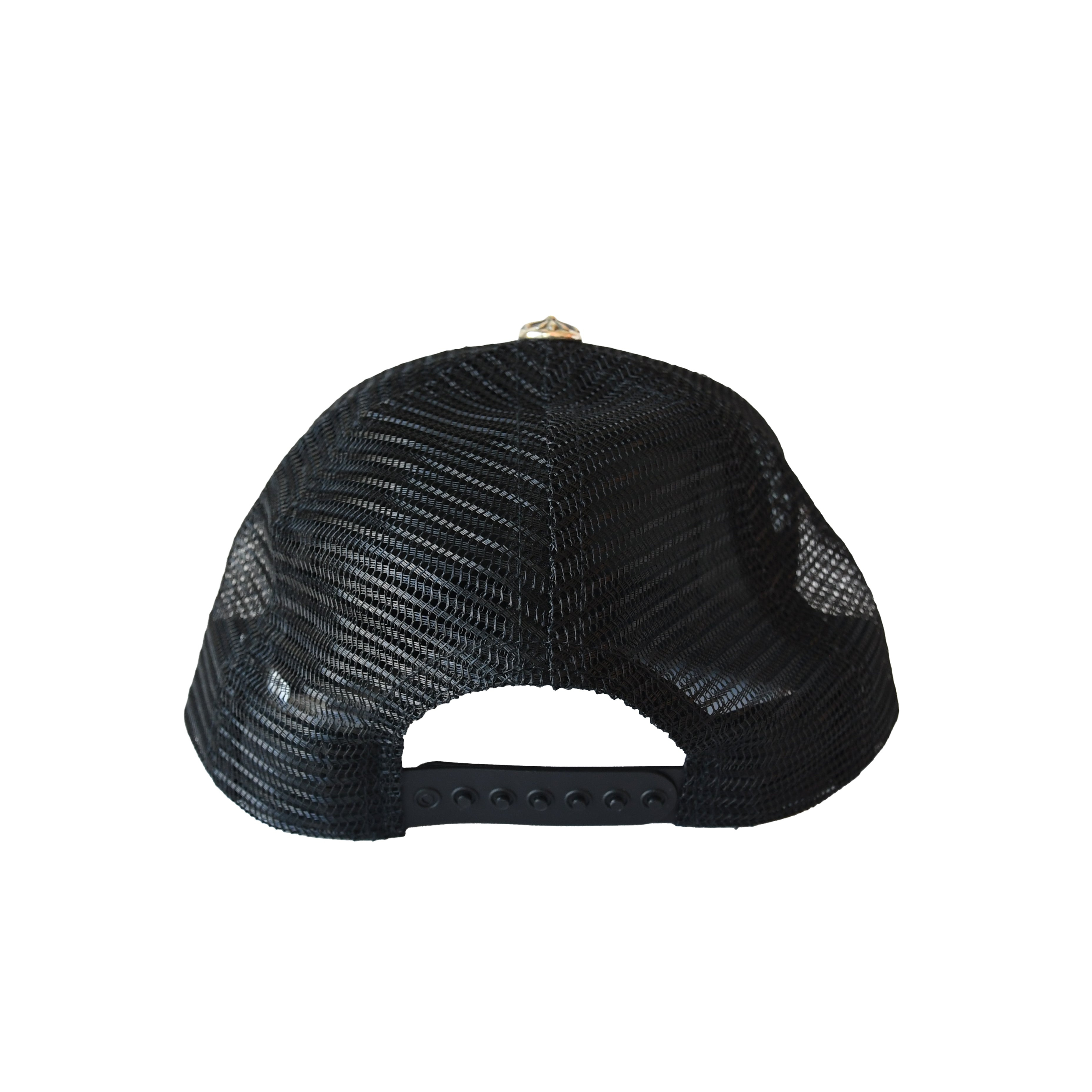 Chrome Hearts CH Hollywood Trucker Hat Black - 3