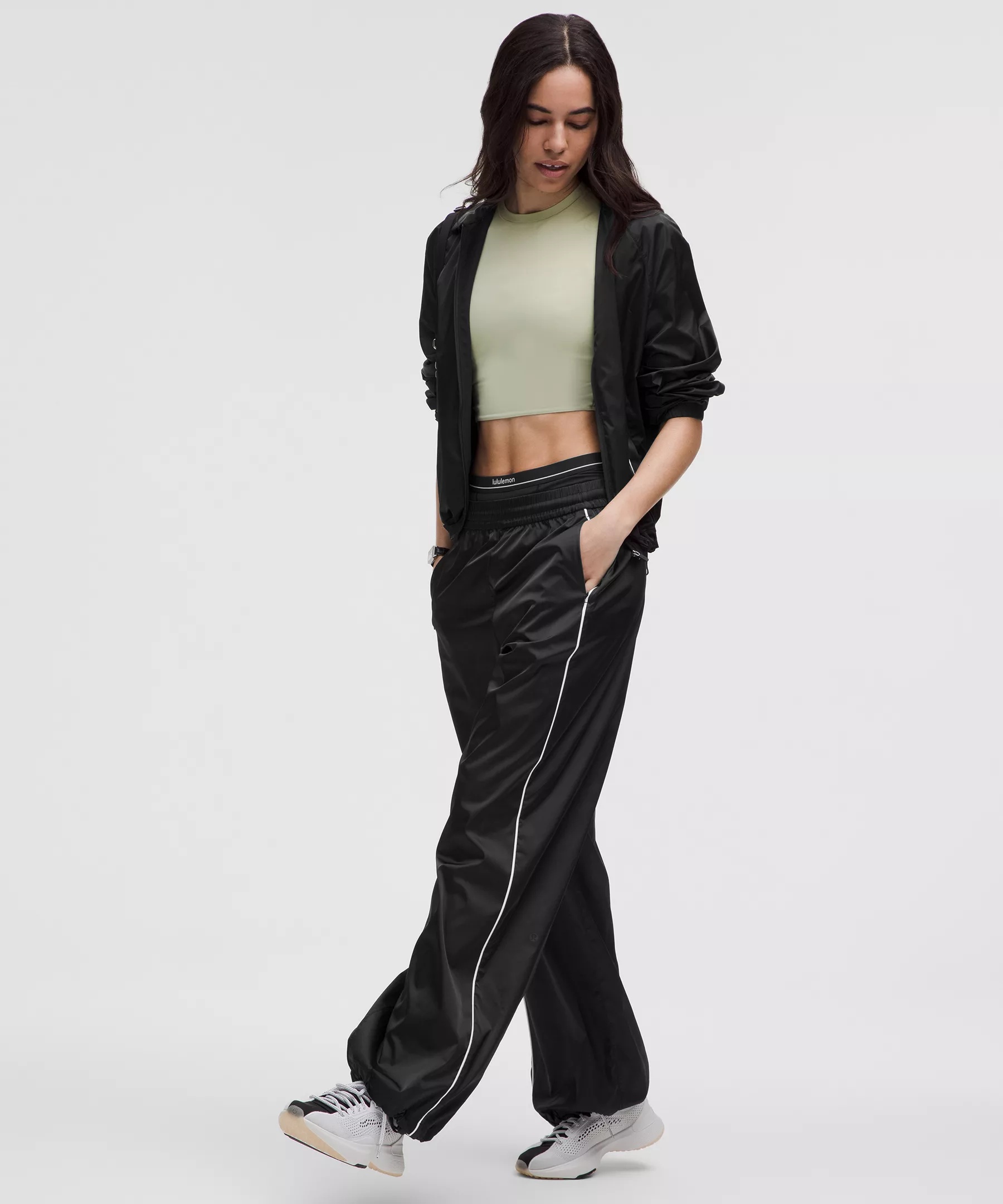 Stretch Satin Nylon Jacket - 2